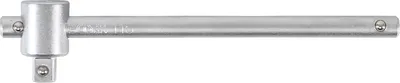 Produktbild von BGS 276 Gleitgriff, matt verchromt, 6,3 (1/4)