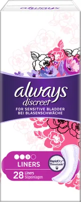 Produktbild von always discreet Inkontinenz-Einlage Liner 28 Stück