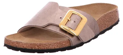 Produktbild von Birkenstock Damen Pantoletten Catalina Cushion Buckle 42102-37, 42102-38, 42102-39, 42102-40, 42102-41, 42102-42 BIR-1029416 Graceful Taupe 38