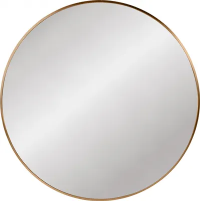 Immagine prodotto di Specchio da parete Elsie XL 323830 - 80x80 cm - Oro opaco