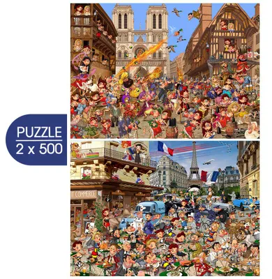 Obrázek produktu pro Grafika – Puzzle L'Art de François Ruyer, 500 dílků, puzzle pro dospělé