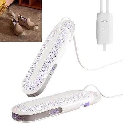 Produktbild von Elektrischer Schuhtrockner, Stiefeltrockner mit 3 Modi & Timer, Automatisches Ausschalten, Antibakterielle Trocknung für Schuhe und Stiefel