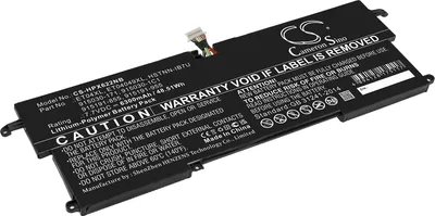 Produktbild von TECHTEK Laptop Akkus Kompatibel mit [HP] E litebook X360 1020 G2-1em62ea, Elitebook X360 1020 G2-1em56ea, Elitebook X360 1020 G2-1em59ea, Elitebook X
