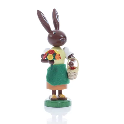 Produktbild von Osterfigur Hase Gärtnerin Höhe ca 9 cm NEU