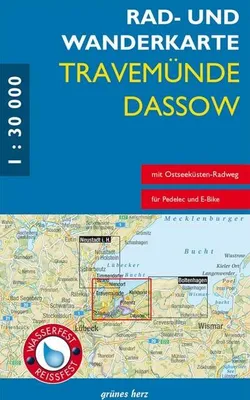 Zdjęcie produktu dla Mapa rowerowa i turystyczna Travemünde – Dassow