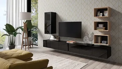 Obrázek produktu pro Furmeb24 - CALABRINI 36 -stÄnov sk­ˆka , nstÄnn sk­ˆka, (Äern)