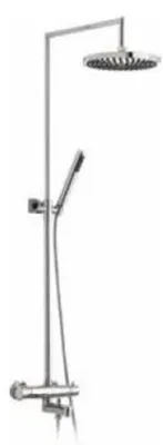 Produktbild von Demm Duschsystem mit Thermostatund Wannenbefüllung mit Handbrause Duschset Regenbrause 15 x, 13460.153.C