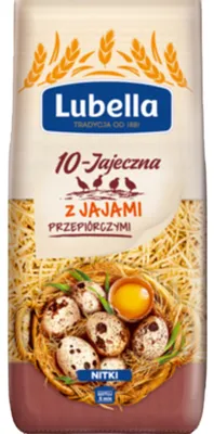 Zdjęcie produktu dla Lubella 10-Jajeczna Makaron Nitki 250 G