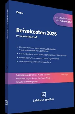 Zdjęcie produktu dla Reisekosten 2026