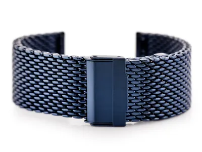 Immagine prodotto di Bracciale Pacific 12 - Maglia HQ - Blu navy 20 mm