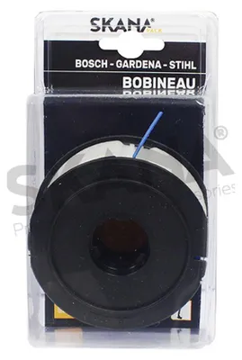Image de Bobineau Adaptable. ø Fil : 2 Mm Pour Modèles Bosch: Art23, Art26, Art26li, Art30, Art30fa, Prt30, Prt30fa - Gardena: E+sense100