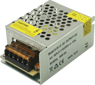Zdjęcie produktu dla Zasilacz sieciowy do LED 12VDC IP20 3A 36W Idealed ID-3008