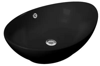 Productafbeelding van Beitz & Walz AqvaCeramica wastafelbak, 58 cm, matzwart