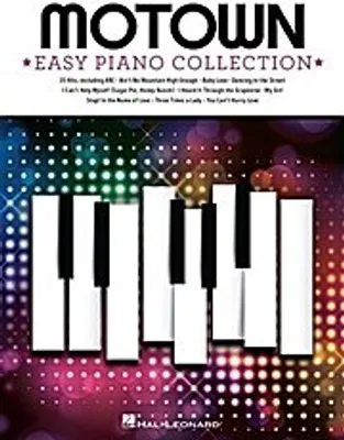 Produktbild von Motown - Easy Piano Collection :for piano (with lyrics and chords)