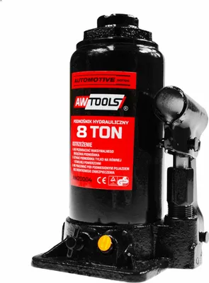 Imagen del producto de Awtools: Cilindro hidráulico de pistón/columna, 8 toneladas, 200-395 mm