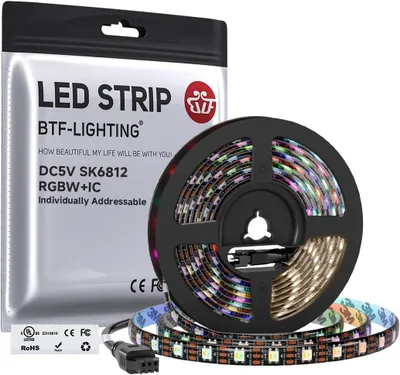 Productafbeelding van Rgbw rgbcw rGB+Koel wit (Vergelijkbare ) 5m - 60LEDs/Pixels/m Individueel Adresseerbare Flexibele 4