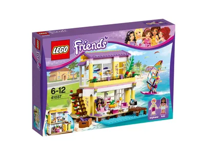 Produktbild von LEGO Friends Stephanies Strandhaus 41037