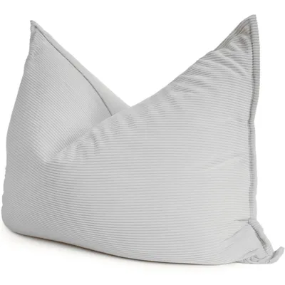 Produktbild von Sitzsack aus Cord, Bezug abnehmbar BANANAIR 140x180 cm, Hellgrau