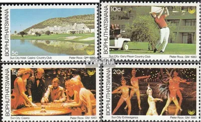 Produktbild von Briefmarken Bophuthatswana 1980 Mi 64-67 (kompl.Ausg.) postfrisch Tourismus