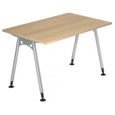 Produktbild von Schreibtisch A-Fuß 120x80cm Eiche
