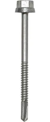 Zdjęcie produktu dla Zacrovis Śruba 6x85 z łbem w kolorze RAL 5008 (niebieski łupkowy) ETANCO – opakowanie 100 sztuk – otwory od 4 do 12 mm – 333872008