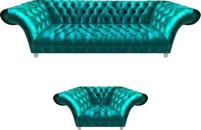 Produktbild von Sitzmöbel Sofas Set Dreisitze Sofa Designer Sessel Wohnzimmer Chesterfield