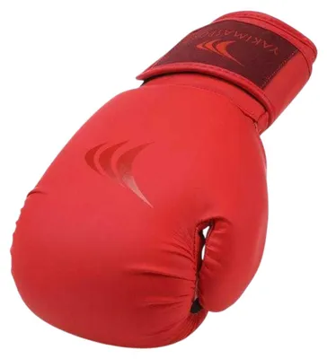 Imagen del producto de Guantes de boxeo "Mars" unisex para hombre/mujer de Yakima Sport, modelo PP17118 (10 oz), color rojo