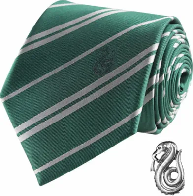 Zdjęcie produktu dla Harry Potter Krawat i Przypinka Deluxe Box Slytherin