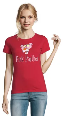 Produktbild von Damen Pink Panther Rosarote Inspector Comic Cartoon