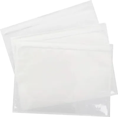 Produktbild von LOGIC PACK Lieferscheintaschen DIN C4 235x325 mm Transparent – 500 Stück