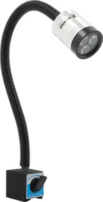 Produktbild von CNC Maschinenlampe - LED Arbeitsleuchte - 6 W - Magnetfuß - Flexibler Arm