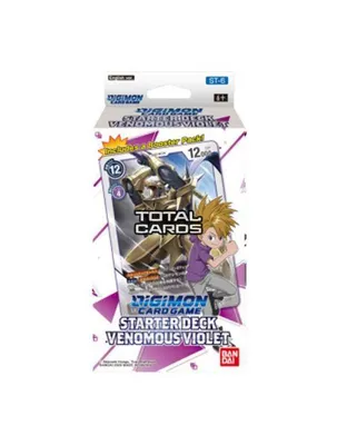 Immagine prodotto di Digimon Starter Deck: Venomous Violet