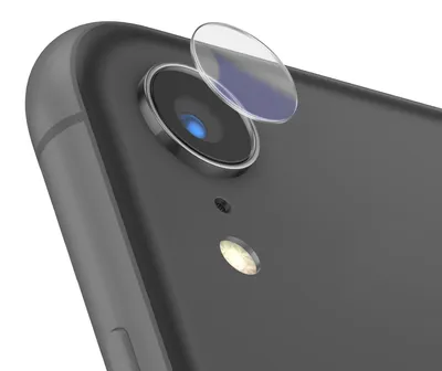 Produktbild von Zanaé, Kameraschutz für iPhone XR aus kratzfestem Panzerglas, Transparent