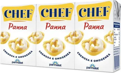 Produktbild von 12x Parmalat Panna Chef Classica Sahne Kochcreme creme fur Koch 3x125ml