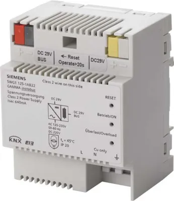 Produktbild von SIEMENS 5WG11251AB22 5WG1125-1AB22 Spannungsvers. N125/22 640mA