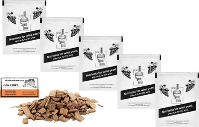 Produktbild von 5 x Hefenährsalzen 10g - Nährstoff für Weinhefe, Hefe Nährsalz