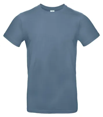 Image de T-shirt pour homme B&C #E190 Tee FK134 (XS) (gris-bleu)