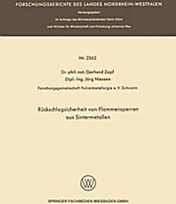 Obrázek produktu pro Rückschlagsicherheit von Flammensperren aus Sintermetallen