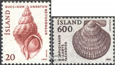 Produktbild von Briefmarken Island 1982 Mi 576-577 (kompl.Ausg.) postfrisch Freimarken