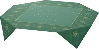 Produktbild von Duni Dunicel Mitteldecke Rhombus Green 84 x 84cm 20 Stück