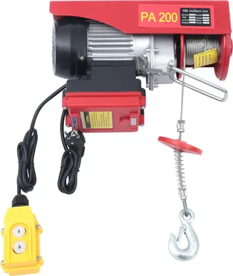 Zdjęcie produktu dla Elektryczna wciągarka linowa 510W Wciągarka zmotoryzowana Wciągarka linowa Wciągarka linowa Wciągarka Żuraw Wciągarka automatyczna