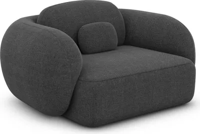 Produktbild von Strukturstoff Sessel Mira Anthrazit