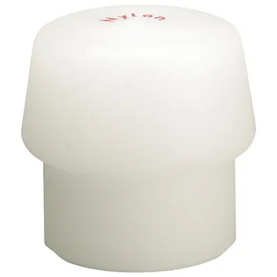 Productafbeelding van Halder Schonhammerkop, diameter 80 mm, nylon, wit, hard, voor Simplex schroefverbindingen - 3208080