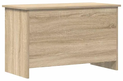 Zdjęcie produktu dla Skrzynia do przechowywania vidaXL, dąb Sonoma, 80 x 40 x 50 cm, materiał drewnopochodny