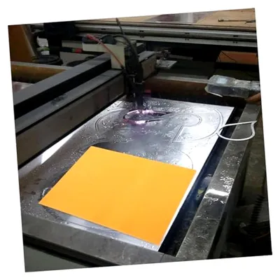 Produktbild von 2 Stück Aluminiumblech für Bastelarbeiten Rechteckige Aluminiumplatte aus strapazierfähigem Material für vielfältige Einsatzmöglichkeiten