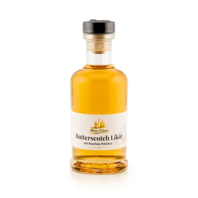 Produktbild von Main-Feines | Butterscotch Likör mit Bourbon 18% Vol. 200ml