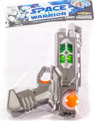Produktbild von Space Pistole mit Licht & Sound - Futuristischer Blaster für Kinder - Batteriebetrieben