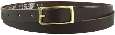 Immagine prodotto di Cintura in vera pelle, cinture da donna, fibbia dorata, larghezza 2 cm, cintura per i pantaloni, cintura per jeans