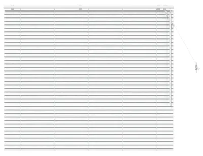 Zdjęcie produktu dla Żaluzja vidaXL, biała, 160 x 130 cm, 35 mm, z litego drewna paulownii