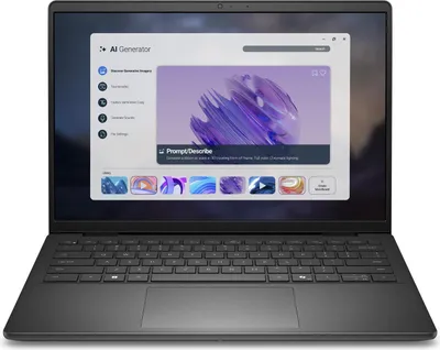 Image de DELL Pro 14 Essential PV14255, AMD Ryzen AI 7 PRO, 3.5 GHz, 35.6 cm (14"), 1920 x 1200 px, 16 Go, 1 To